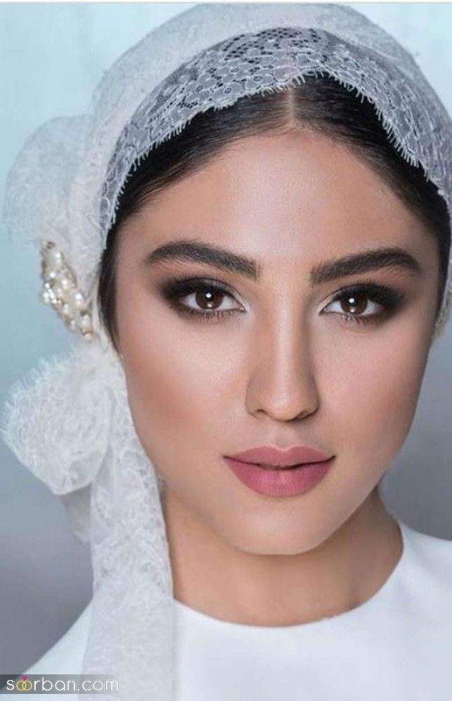 عروس لاغر | جدیدترین مدل میکاپ و لباس عروس برای افراد لاغر و استخوانی و 10 نکته کاربردی