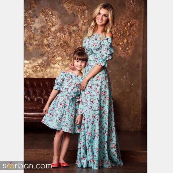 جدیدترین ست لباس مادر و دختر برای مهمانی 2022
