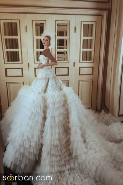 لباس عروس پفی 2022 : مدل های لباس عروس پفی 2022 برای عروس خانم های شیک