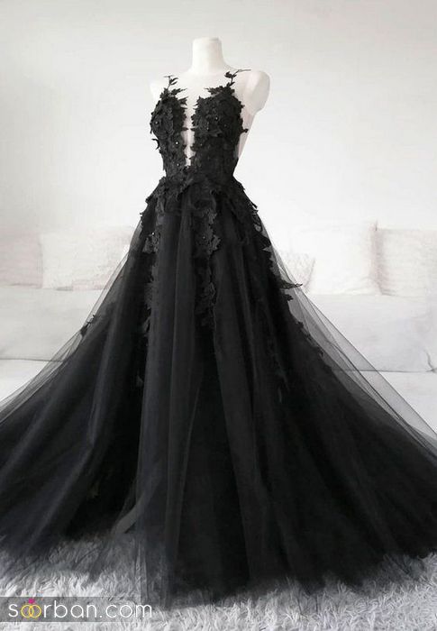 کالکشنی جذاب از مدل لباس عروس مشکی 2021 - 1400