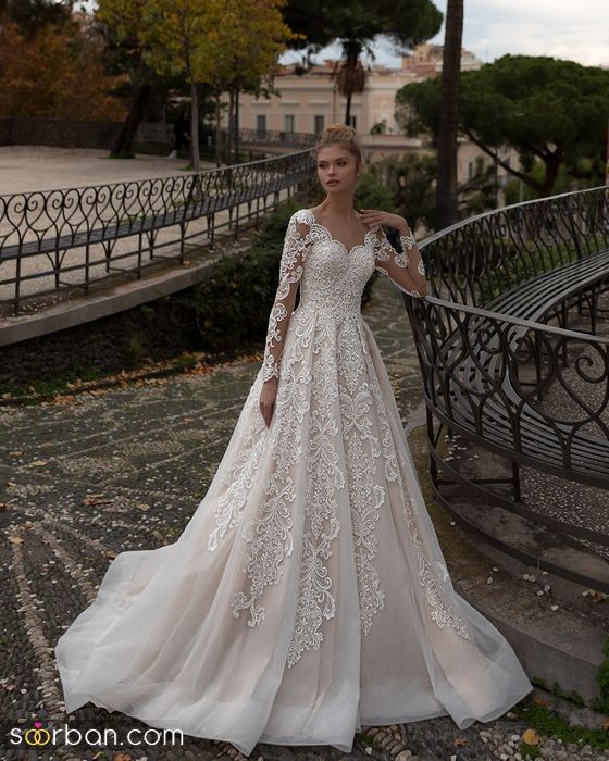 لباس عروس جدید 2021 | لباس عروس لاکچری شیک