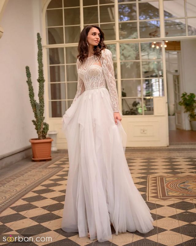 لباس عروس ۲۰۲۲ به سبک اروپایی خیلی جذاب و دیدنی که تا کنون جایی دیده نشده است!