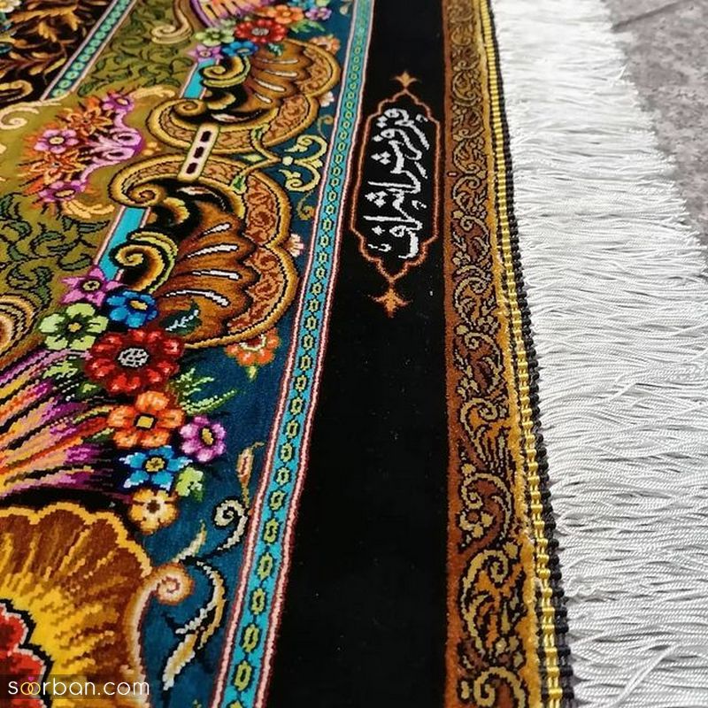فرش ابریشم تبریز 1401 مخصوص خانم های خوشش سلیقه و سخت پسند