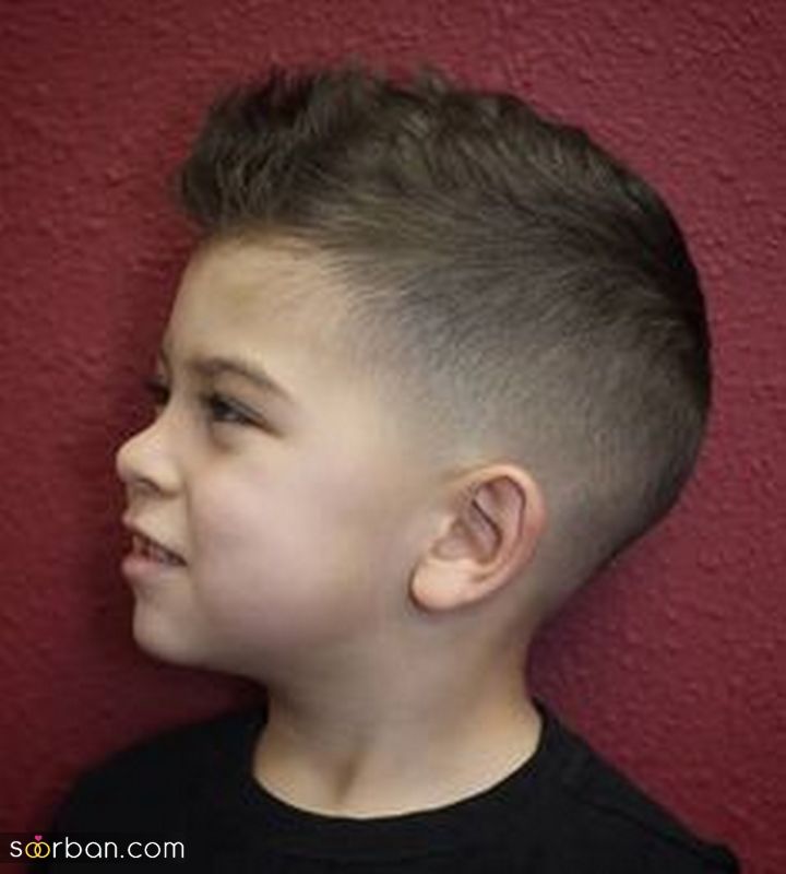 مدل موی پسرانه 1401 بچگانه مناسب برای انواع موهای کم پشت و پر پشت