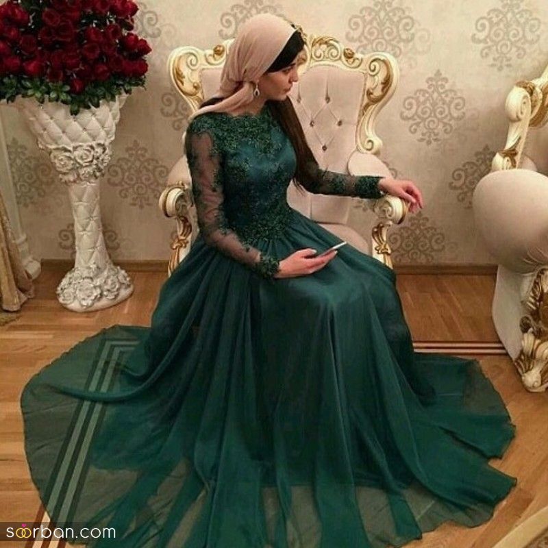مدل لباس مجلسی ترکی 1401 زنانه و دخترانه (بلند و کوتاه) با رنگ های متنوع متناسب پوست شما