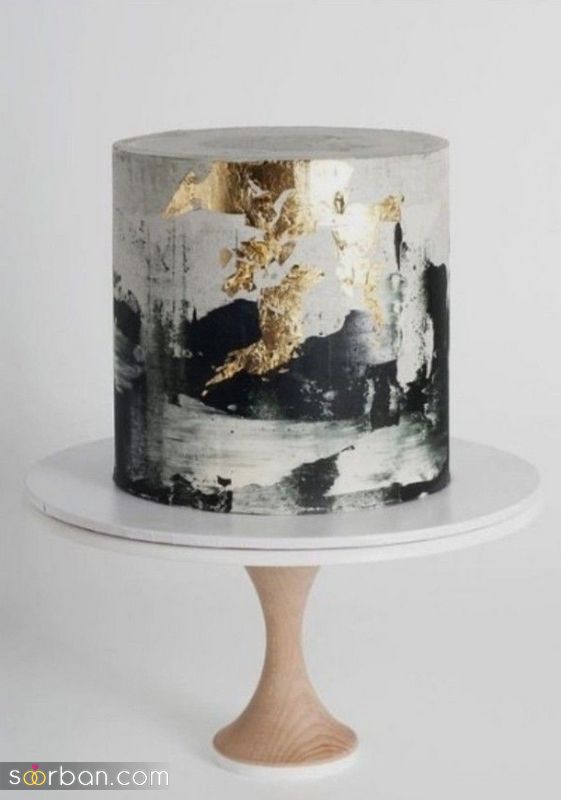کیک تولد برای مرد 1401 با طراحی فوق العاده زیبا و تم رنگی ترند شده