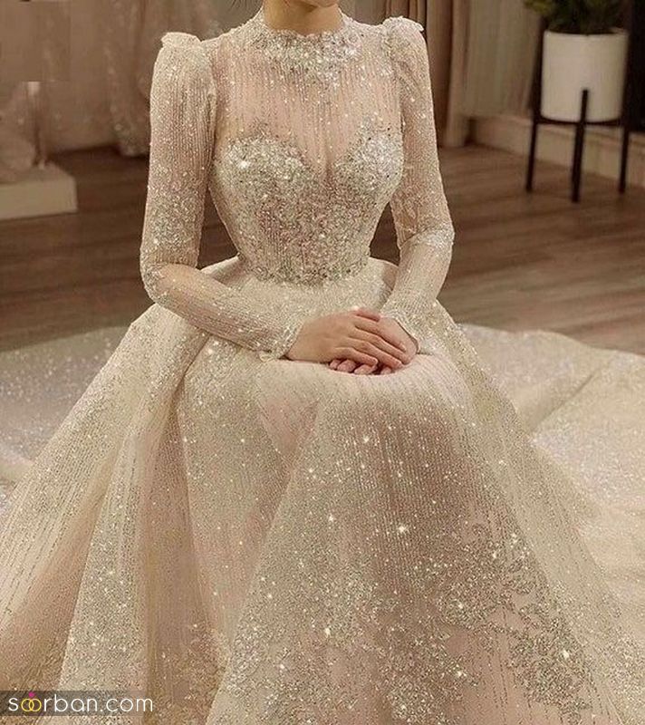 زیباترین لباس عروس دنیا 2023 برای عروس خانمهای زیبا پسند