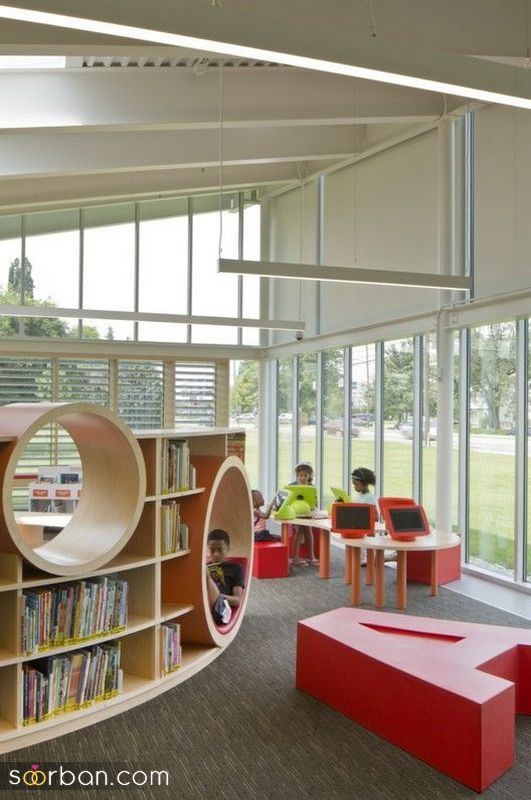 تزیین کتابخانه مدرسه با ایده های خلاقانه 2023 راهنمایی/ ابتدایی/ دبیرستان