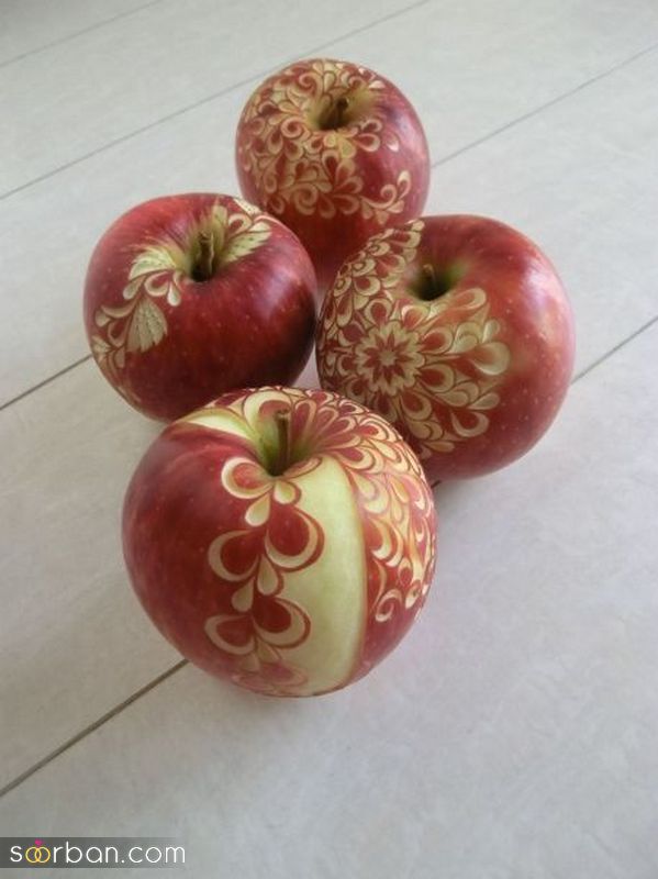 تزیین سیب برای کلاس اول 2023 با ایده های خلاق و جذاب 