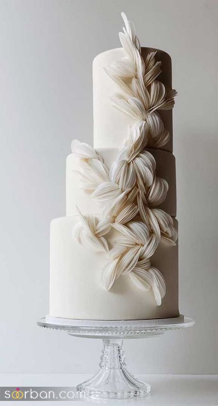 کیک عقد و عروسی مینیمال و زیبا 1402 