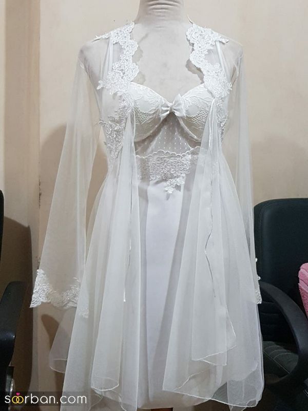 لباس خواب عروس فانتزی عاشقانه 2023 لَوَند و جدید