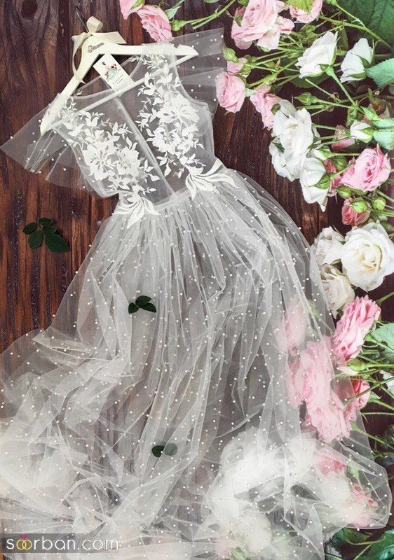 لباس خواب عروس فانتزی عاشقانه 2023 لَوَند و جدید