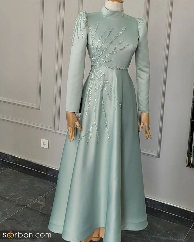 مدل لباس مجلسی ساده و شیک زنانه 1402 از خوشگلیش ‌و ایستاییش براتون نگم