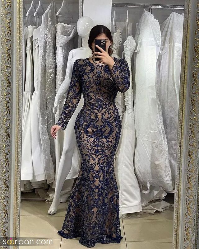 ایده مدل لباس بله برون 1402 برای عروس خانمهای خوش سلیقه