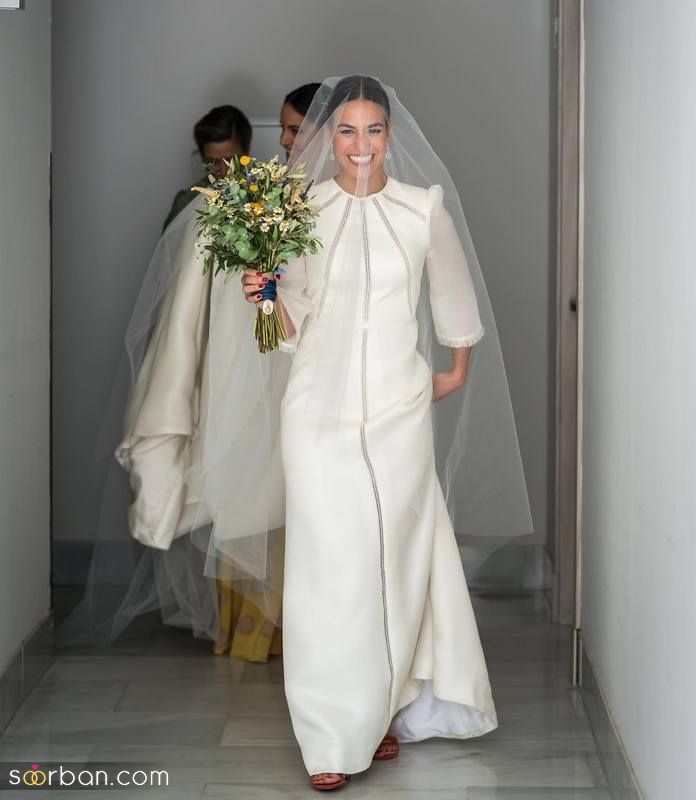 ایده مدل لباس بله برون 1402 برای عروس خانمهای خوش سلیقه