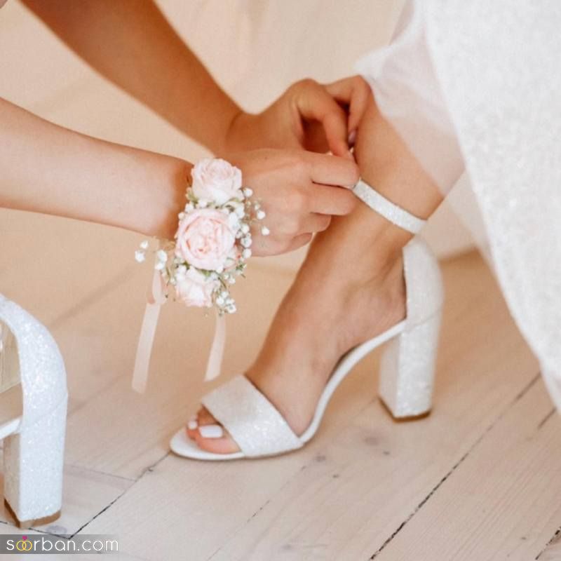 کفش عروس برای عقد 1402 مناسب مراسم محضر 
