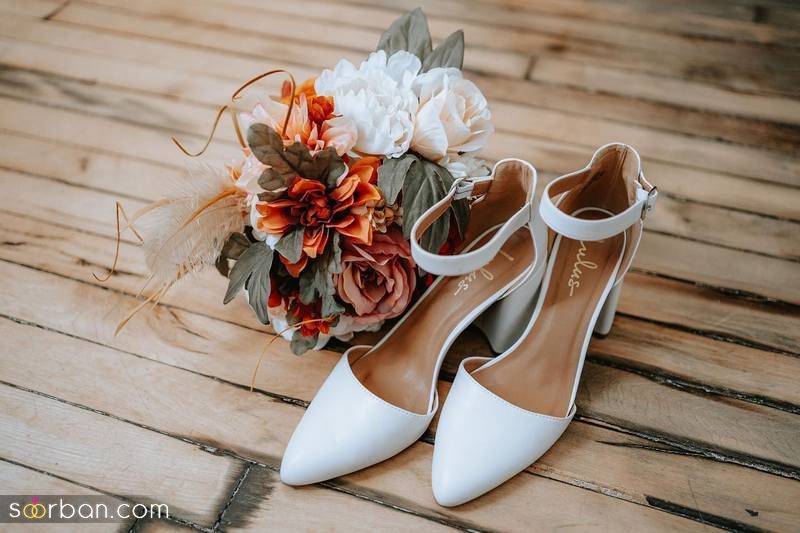 کفش عروس برای عقد 1402 مناسب مراسم محضر 