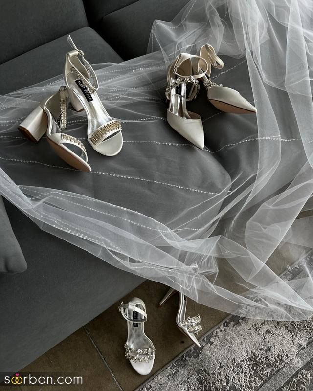 مدل کفش عروس 1402 ترند شده بسیار زیبا