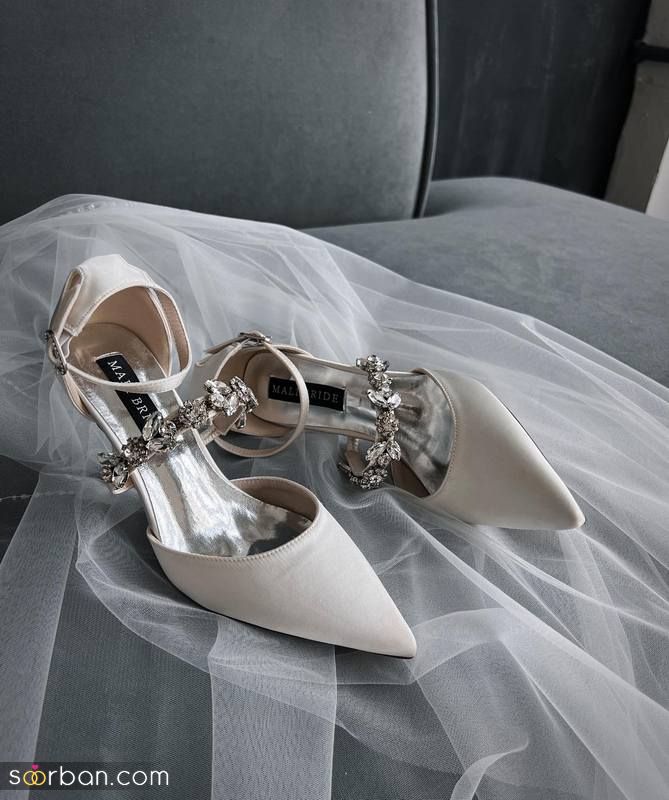 مدل کفش عروس 1402 ترند شده بسیار زیبا
