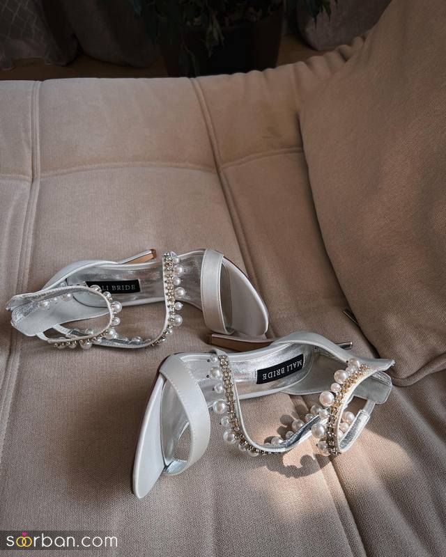 مدل کفش عروس ۱۴۰۲ که بسیار تماشایی میباشد