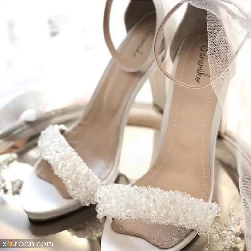 مدل کفش عروس پاشنه بلند ویژه سال جدید 2023