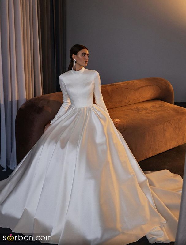 30 لباس عروس جدید ۱۴۰۲ در مدلهای متنوع ترند شده زیبا دنیا
