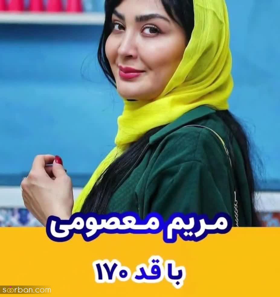 اندازه دقیق قد زیباترین بازیگران زن سینمای ایران + عکس و اسامی