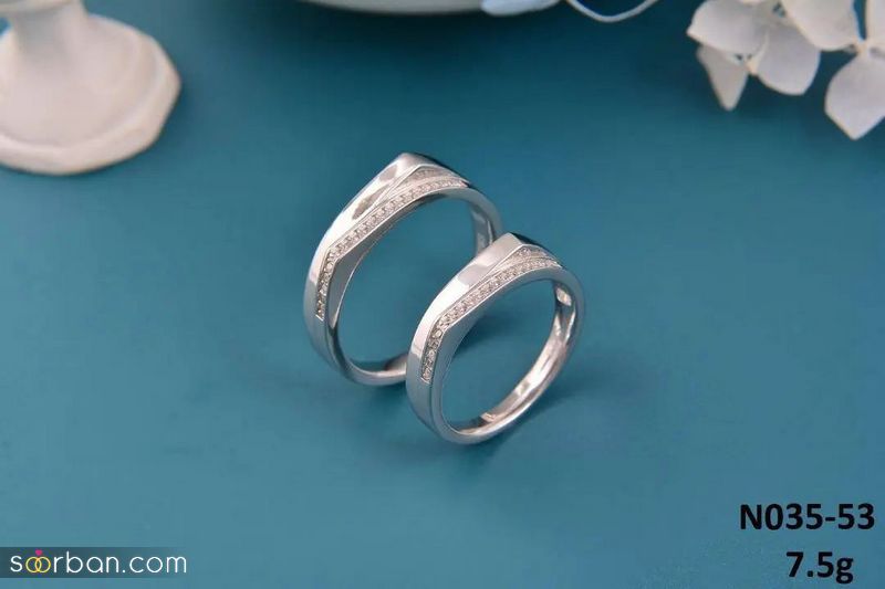 40 مدل حلقه های ست ازدواج جدید 2023 برای تازه عروس داماد های خوش سلیقه