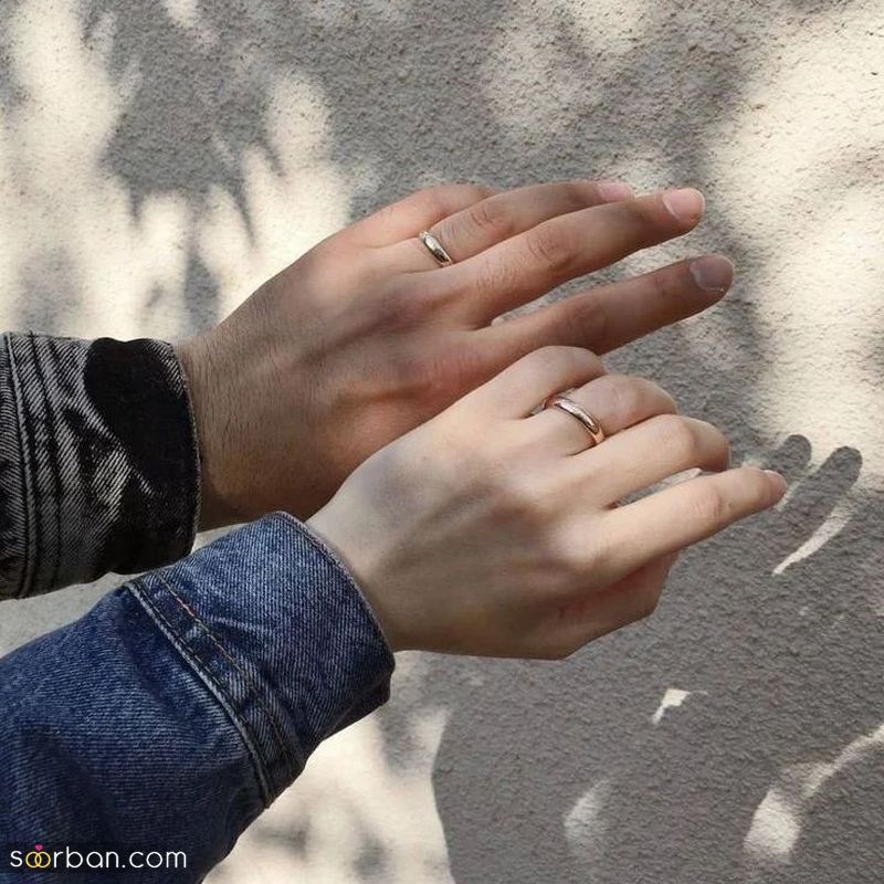 40 مدل حلقه های ست ازدواج جدید 2023 برای تازه عروس داماد های خوش سلیقه
