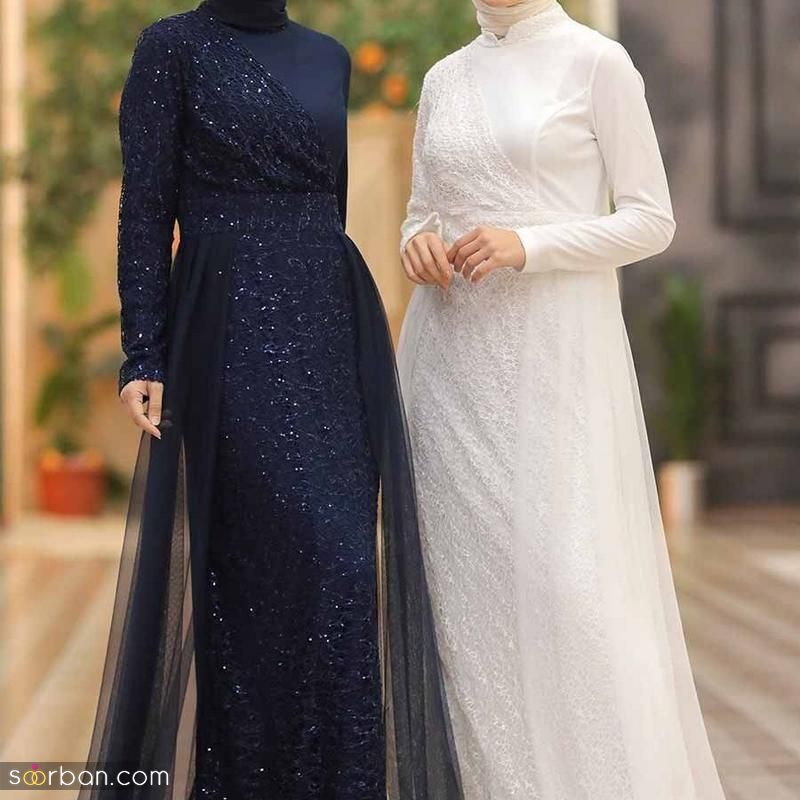 لباس مجلسی زنانه برای عروسی 2023 جدید؛ با طراحی های متفاوت و لاکچری[کوتاه وبلند] 