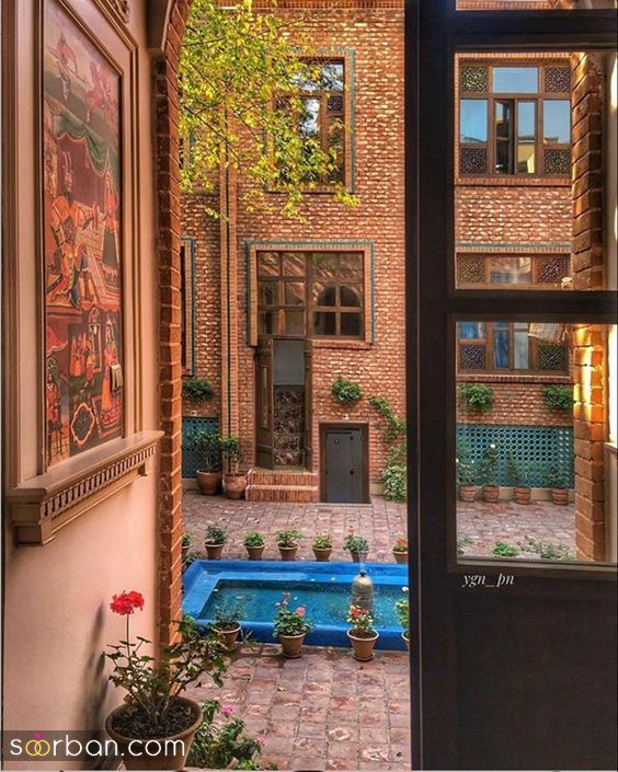 ایده های دکوراسیون داخلی به سبک خانه های قدیمی |33 عکس نوستالژیک از خانه های قدیمی ایرانی