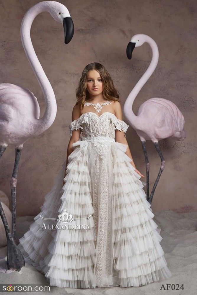با این مدل لباس عروس بچه گانه 2023; شما واقعا تحریک میشوید!
