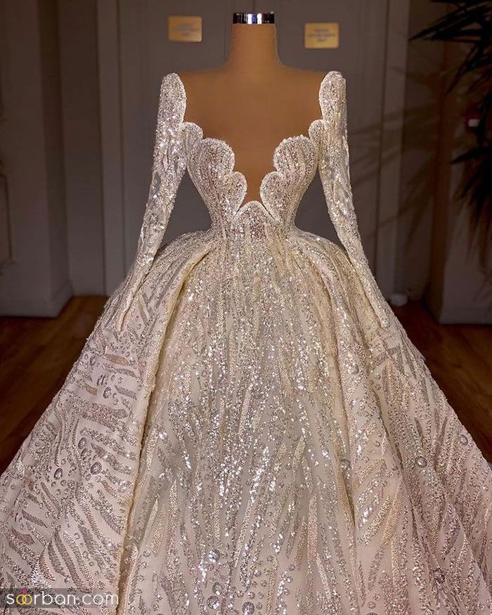 درخشش عروس فقد و فقد با این لباس عروس عربی 2023; که طراحی خیلی خفنی دارند!