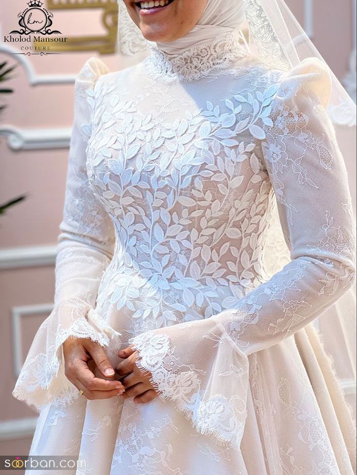 لباس عروس با حجاب 2023; برای عروس خانم های محجبه خوش سلیقه