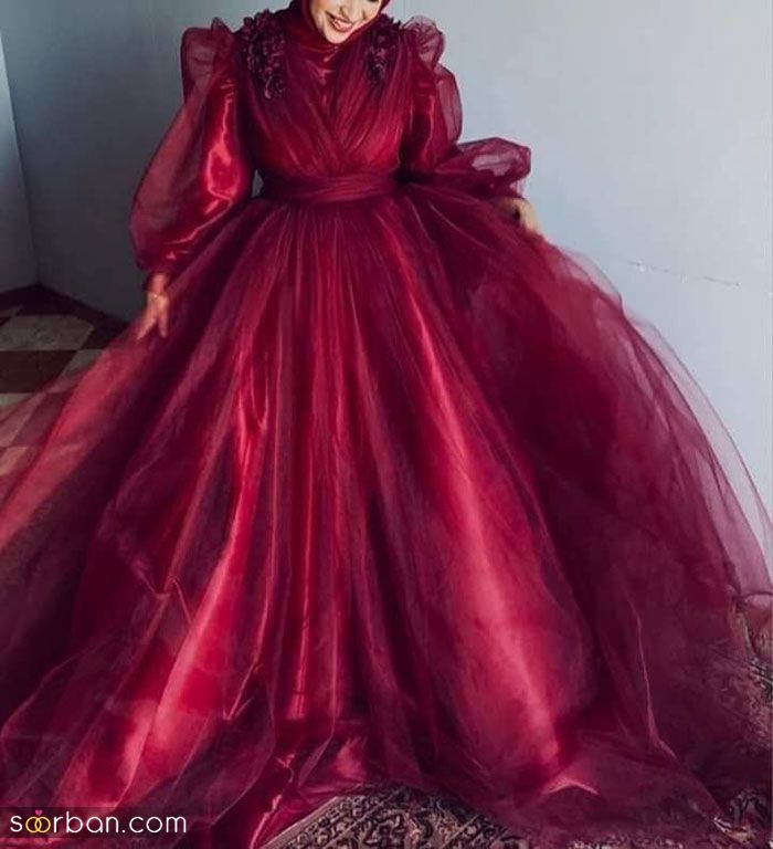 لباس شب یلدا عروس 1402 | لباس شب یلدا برای عروس اینستاگرام | لباس شب یلدا مجلسی