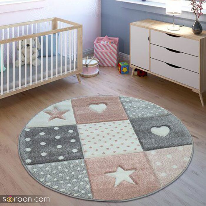 فرش کودک 2024; اینجا جدیدترین طرح های روز از فرش اتاق پسر دختر کوچولو میبینی!