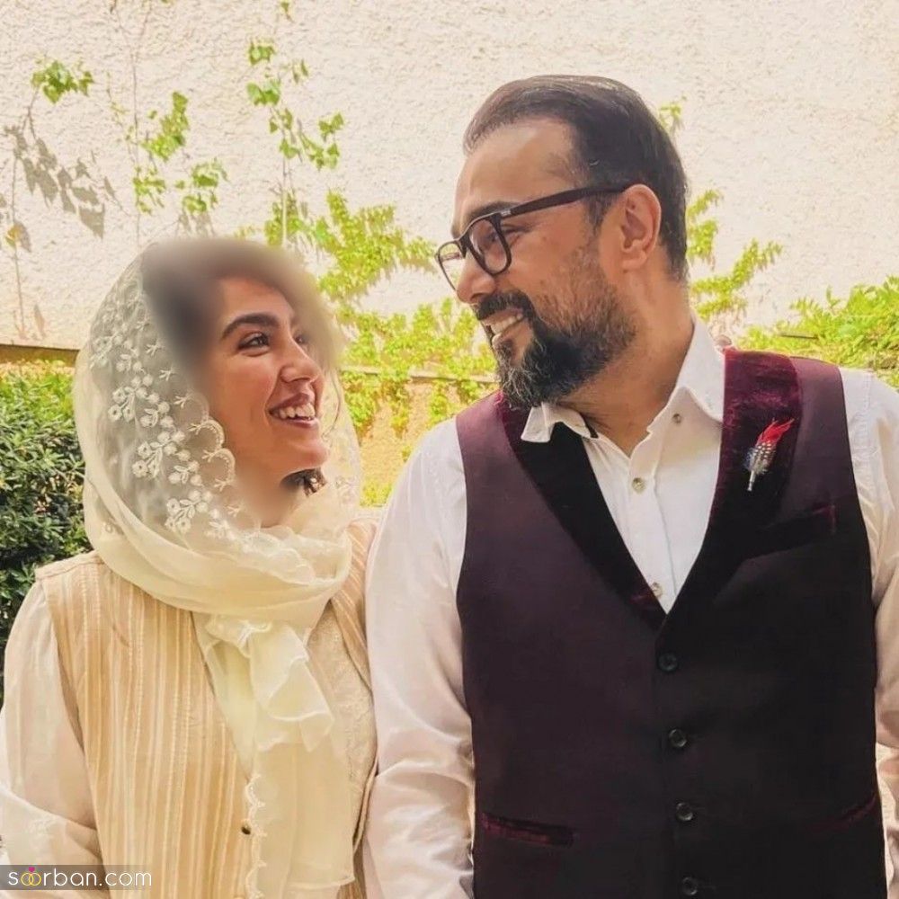 3 عکس از ازدواج دوم سپند امیرسلیمانی با خانم بازیگر مشهور (عروس چقد قشنگه!) + بیوگرافی مونا کرمی