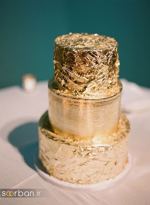 27 کیک عروسی درخشان و مدرن