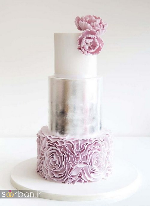 کیک عروسی خاص و درخشان17