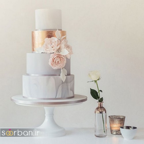 کیک عروسی خاص و درخشان19