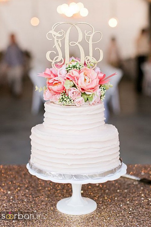 گالری محبوبترین کیک های عروسی طبقاتی سال