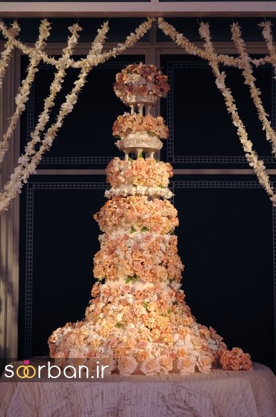 باشکوه ترین و لوکس ترین کیک های عروسی 21