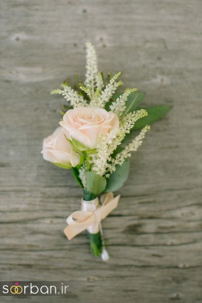 مدل های دسته گل عروسی رز صورتی بسیار زیبا و رمانتیک