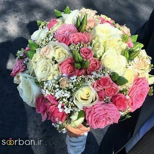 دسته گل عروس جدید ایرانی 98 خوشگل