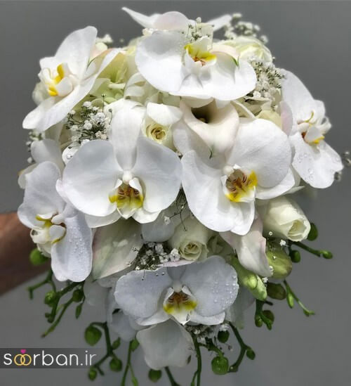 دسته گل عروس ایرانی جدید-5