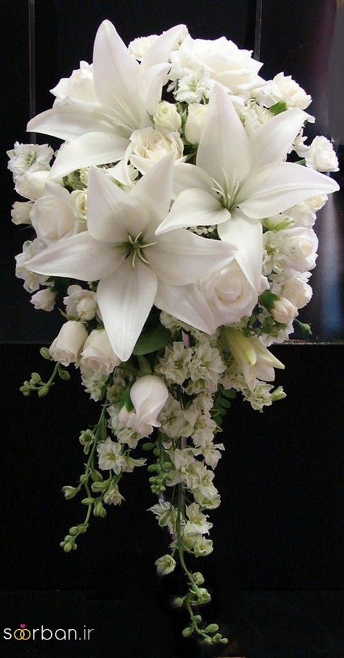 دسته گل عروس لیلیم12