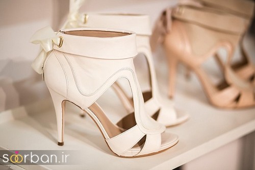 مدل های کفش عروس سفید بسیار شیک
