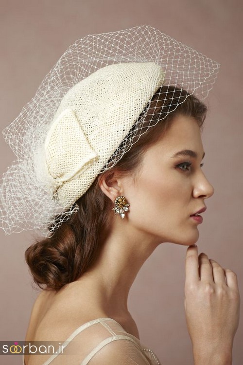 30 مدل کلاه عروس توری و کلاسیک جدید