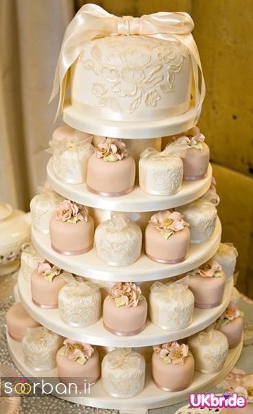 33 کاپ کیک عروسی خاص و شیک 2017