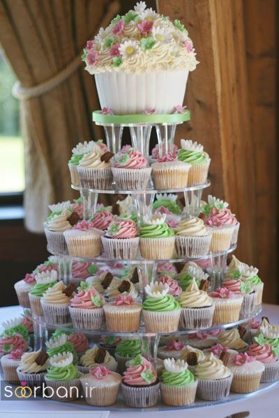 کاپ کیک عروسی خاص 2017 